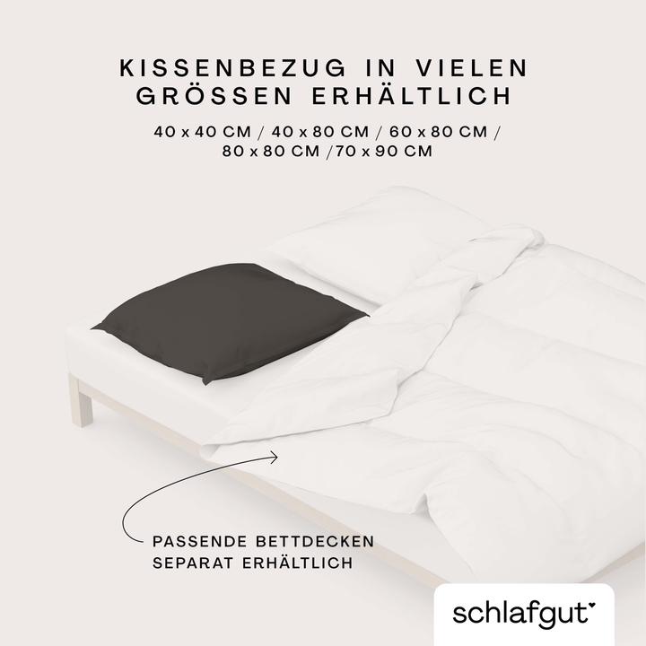 Actual product image schlafgut Knitted Jersey (Duvet cover, 80 x 80 cm)