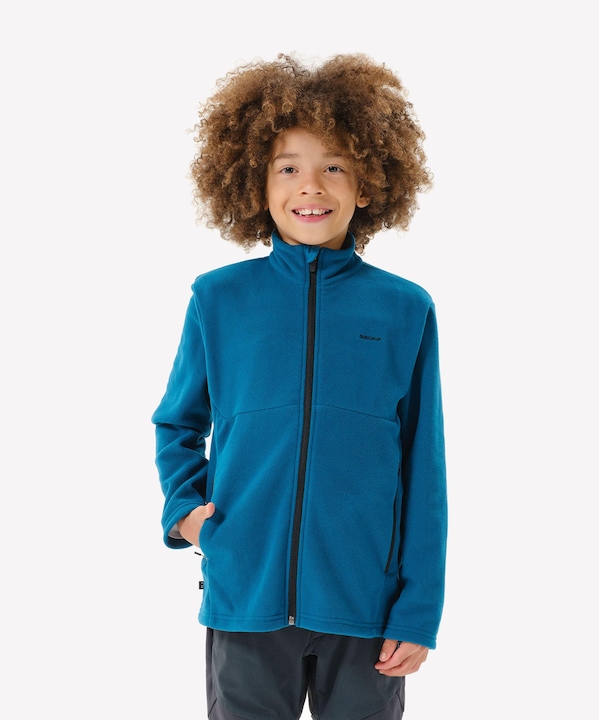 Actual product image Quechua Kids fleece jacket size 122-170 Hiking - MH500 Zip TW (10, 11, 12)