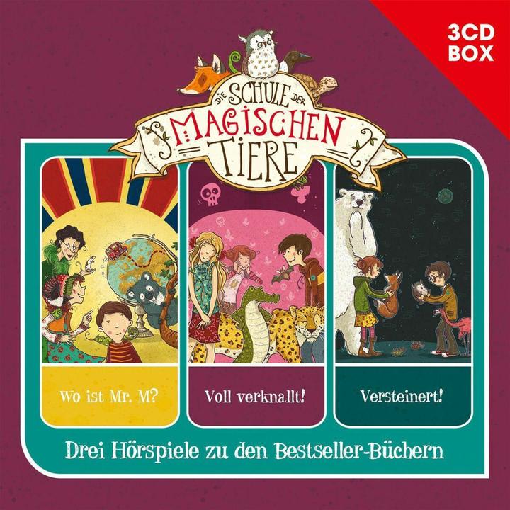 Actual product image School of Magical Animals - 3-CD Hspbox Vol. 3 (The School of Magical Animals, German)