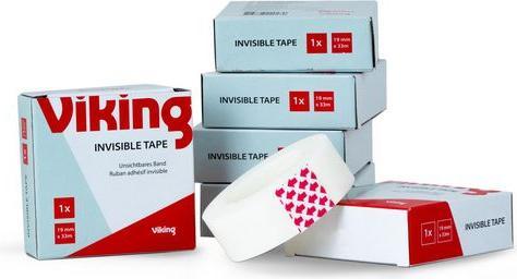 Viking Adhesive tape Transparent 19 mm x 19 mm Transparent (19 mm)