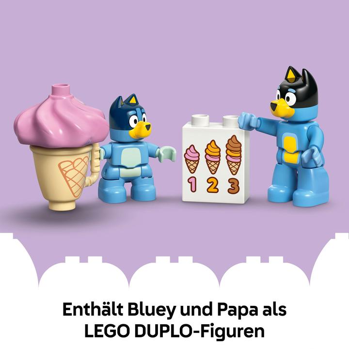 Image du produit LEGO Excursion chez le glacier avec Bluey (10458)