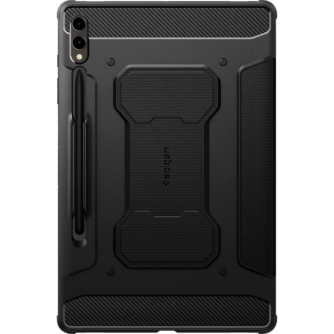 Thumbnail - Spigen Rugged Armor Pro (Galaxy Tab S9 Plus), Tablet Hülle, Schwarz