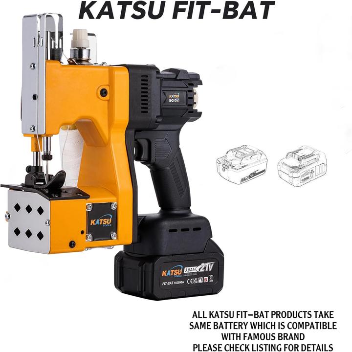 Produktbild Katsu Tools Fit-Bat Akku-Sacknähmaschine 21V