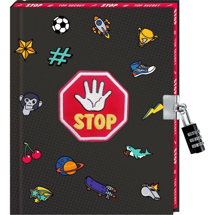 Coppenrath, Agenda, Tagebuch: STOP - Top Secret (15 x 19 cm, Deutsch)