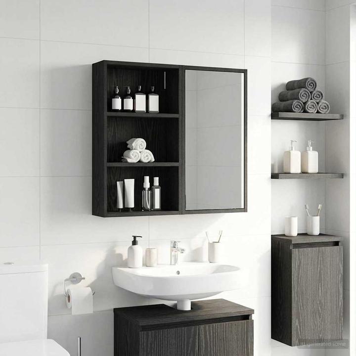 Produktbild vidaXL Badezimmerschrank (40 x 14 x 70 cm)