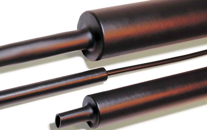 Produktbild HellermannTyton Schrumpfschlauch MA47 4:1 40mm schwarz (4x)
