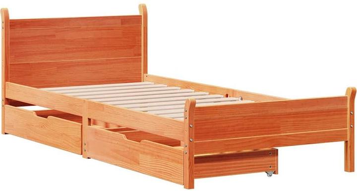 Image du produit vidaXL Lit sans matelas (75 x 190 cm)