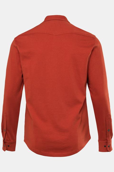 Immagine prodotto JP1880 JP 1880 Sweathemd, Langarm, Kentkragen, Modern Basic Fit (4XL)