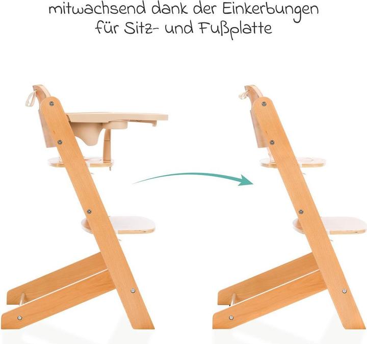Produktbild Fillikid Hochstuhl Pia Set (Treppenhochstuhl)