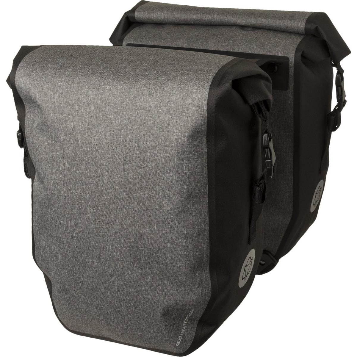 Agu Double Fahrradbeutelunterkunft - Grau - 42L - wasserdicht - mik  (Gepäckträgertasche) (41110600-007)