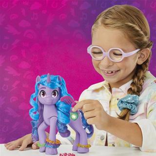 Actual product image My Little Pony Discover your pony sparkle Sparkle Fun Izzy Moonbow, 20 cm high pony for children, with
