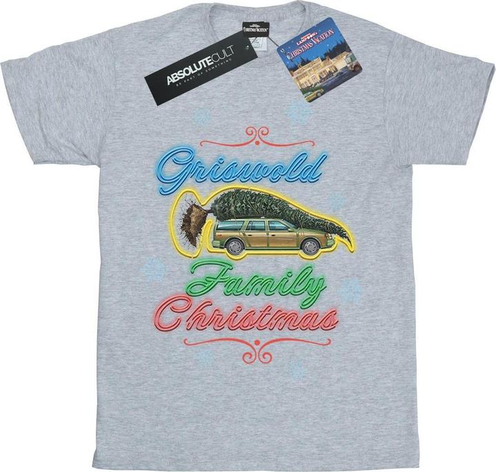 Produktbild National Lampoon´s Vacation National Lampoon's Christmas Vacation Griswold Family Christmas TShirt Mädchen (152, 158)