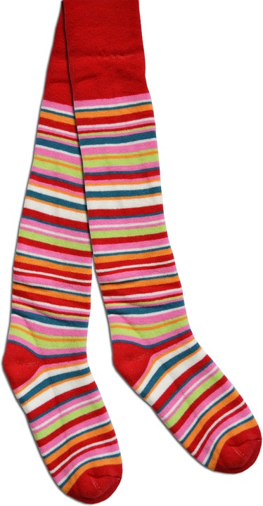 Actual product image Normani Baby thermal tights - striped pattern - 9261 (98/104)