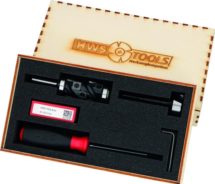 Immagine prodotto Hws Set di frese a filo elicoidale con lame reversibile ELEMENT 3055