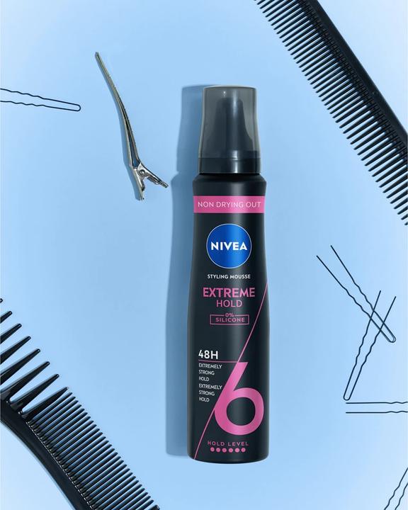 Productafbeelding NIVEA Extreme Hold (Stylingmousse) 150 ml (Schuimmiddel, 150 ml)