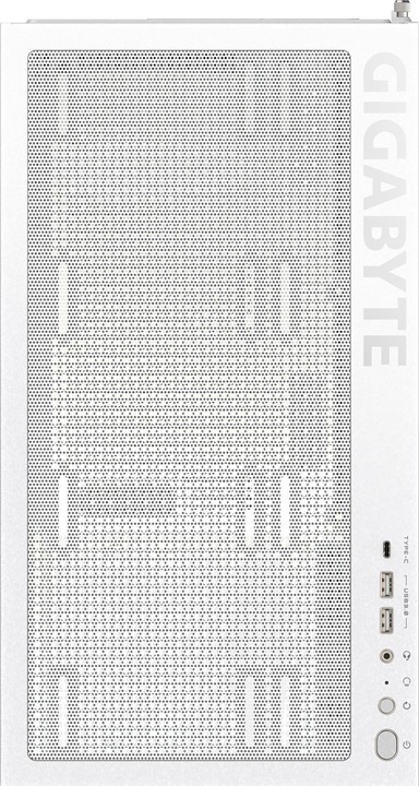 Actual product image Gigabyte C500 Panoramic Stealth Ice (ATX)
