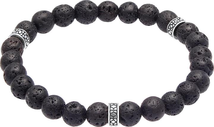 Produktbild Kuzzoi Perle, Perlenarmband (19 cm, Plastik, Lava, 925 Sterling Silber)