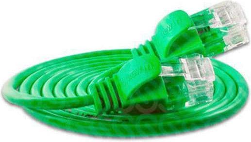 Produktbild Wirewin Slim Patchkabel: UTP, 7.5m, grün (U/UTP, CAT6, 7.50 m)