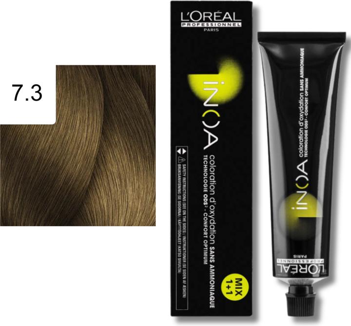 Produktbild L'Oréal Professionnel Inoa Haarfarbe (7.3 mittelblond gold)