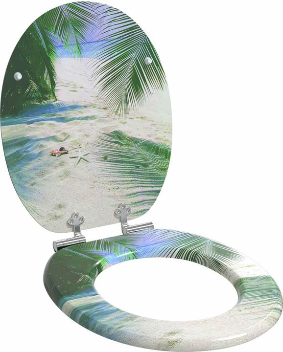 Actual product image vidaXL WC-Deckelbezug