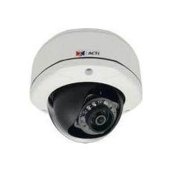 ACTi 5M Dome Adaptive IR WDR (2592 x 1944 Pixels), Netzwerkkamera, Schwarz, Weiss