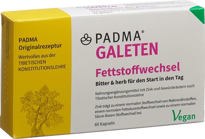 Actual product image Padma Galets (60 pcs., Capsules, 54 g)
