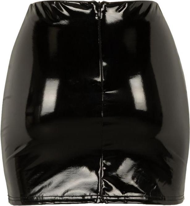 Actual product image Christine Le Duc Mini Skirt Black Love - black (S)