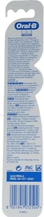 Productafbeelding Oral-B 1,2,3 (Medium, 1 x)