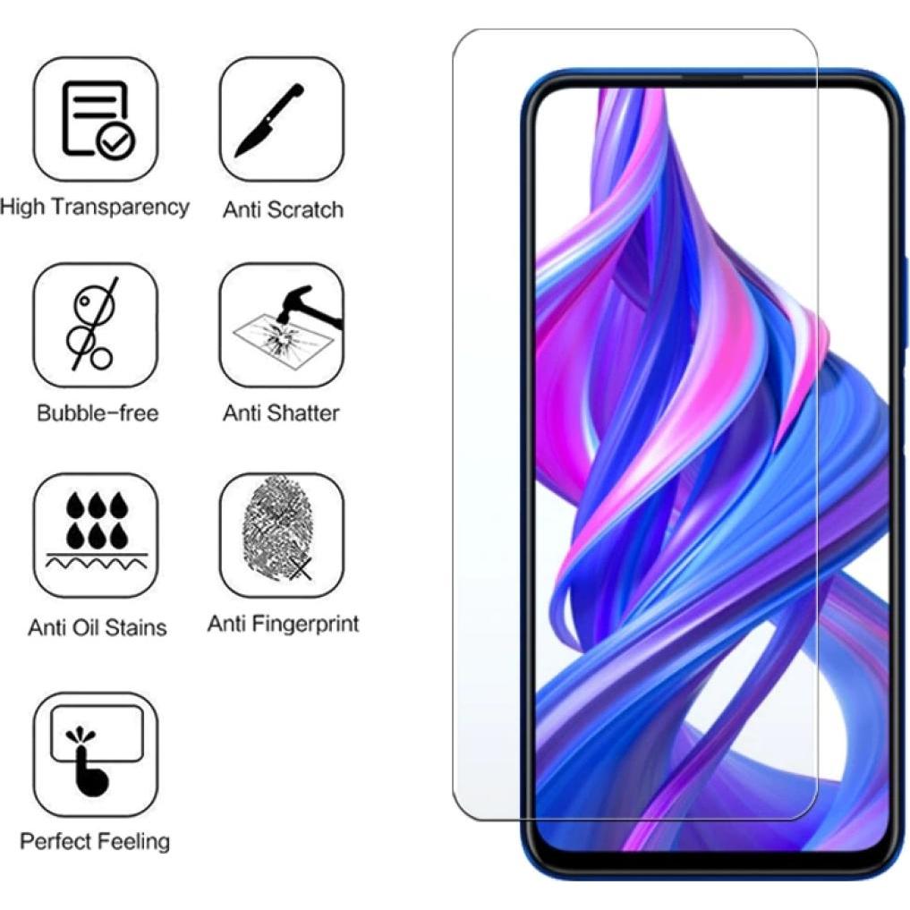 Thumbnail - Screenguard Honor 9X Panzerglas Schutzfolie Case Friendly Design (1 Stück, Honor 9X), Smartphone Schutzfolie, Transparen...