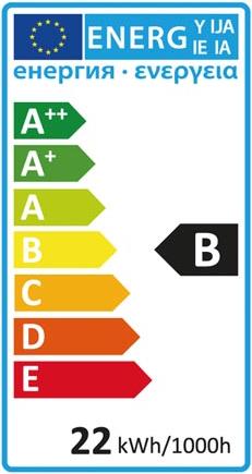 Energie-Label Velleman Ringleuchtstoffröhre für VTLAMP2 (1050 lm, 1x)