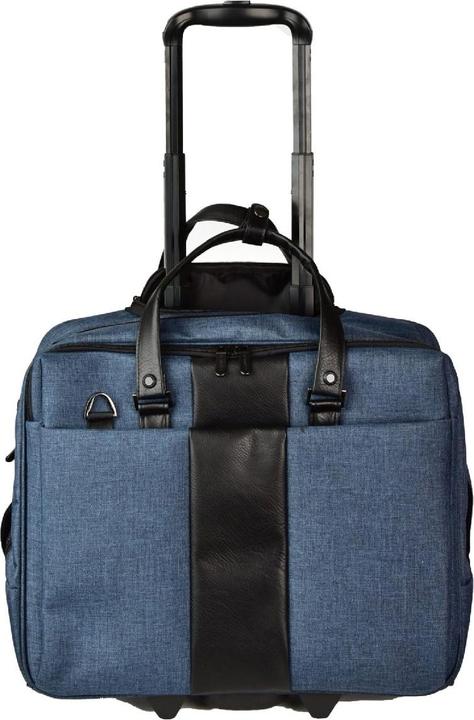 Immagine prodotto Dermata Trolley per laptop Business Canvas 3497CV Blauw (32 l)