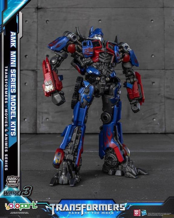 Actual product image Yolopark Transformers Generation One figurine Plastic Model Kit AMK Mini Series Wave 3 Optimus Prime TF 3 11