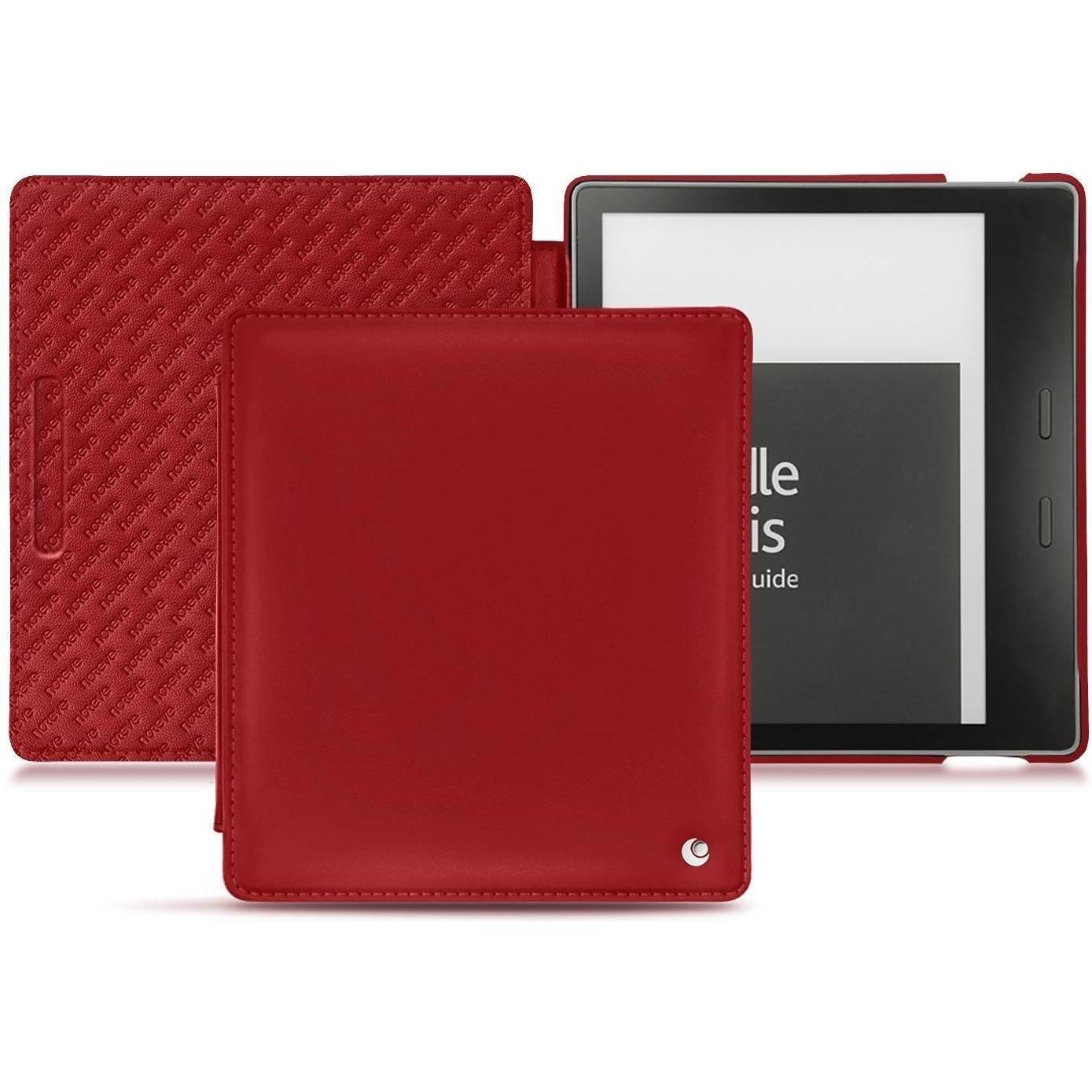 Thumbnail - Noreve Lederschutzhülle horizontal (Kindle Oasis (2019)), Tablet Hülle, Rot