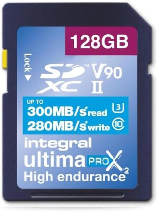 SDXC-Card 128GB Ultima Pro UHS-II V90 (128 GB, SDXC, U3, UHS-II)