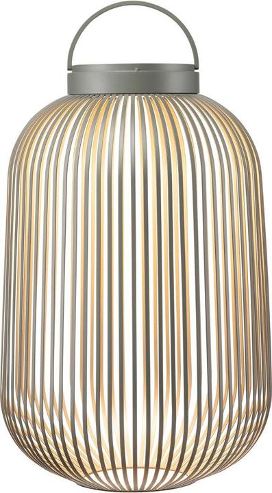 Blomus Mobile LED light LITO LED L 31 x 49 cm indoor and outdoor granite grey (1 x)