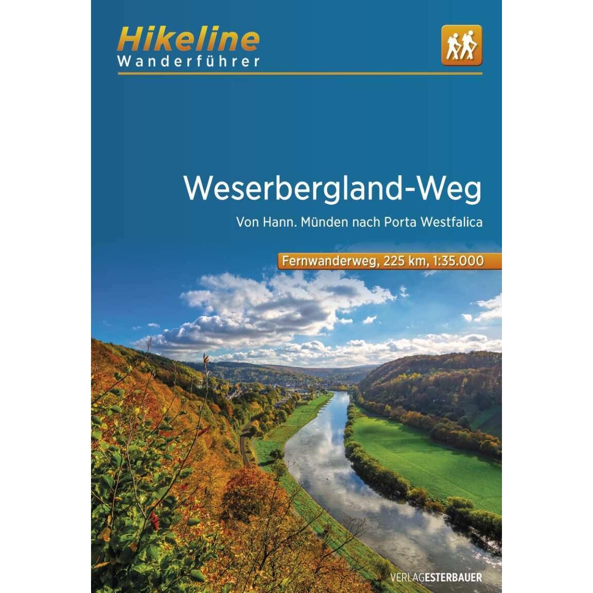 Wanderführer Weserbergland-Weg, Ratgeber von Esterbauer Verlag