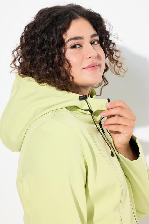 Produktbild Ulla Popken HYPRAR Long-Softshelljacke, wasserabweisend, A-Linie (50, 52)