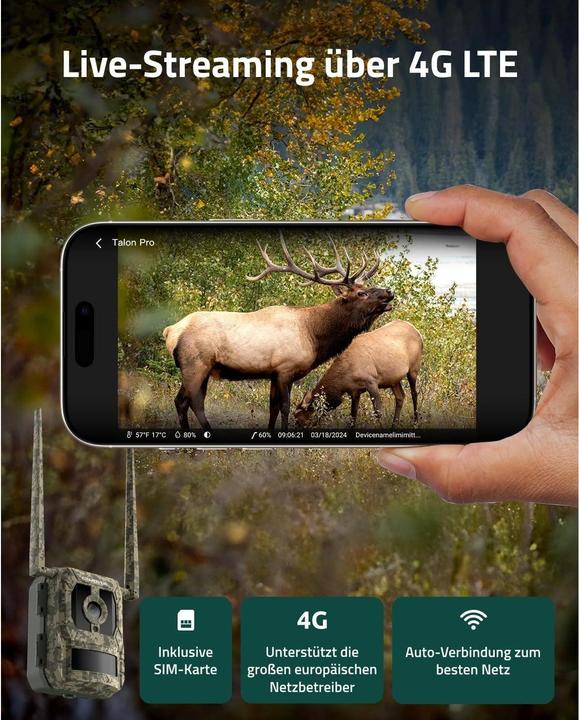 Actual product image Reolink Camovue Talon Pro wildlife camera