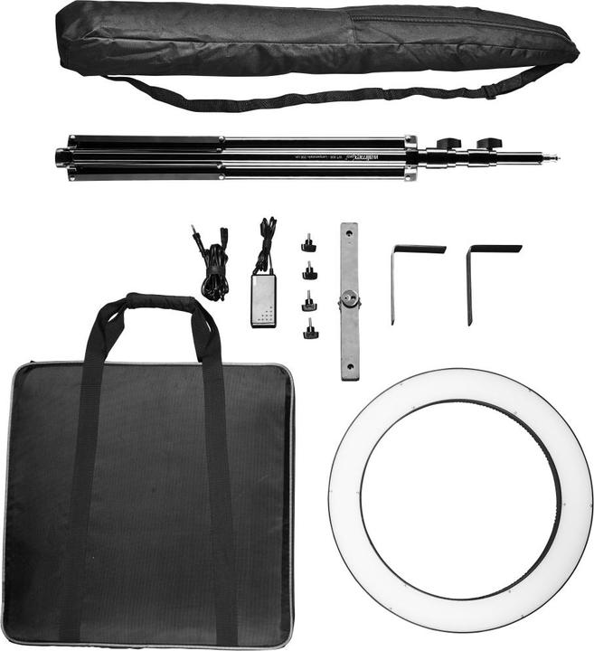 Immagine prodotto Walimex pro per luce ad anello a LED 500 BiColor Set (Anello di luce)