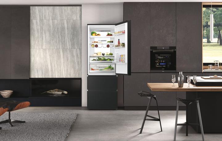 Immagine prodotto Haier 3D 70 Serie 7 HTW7720ENPT frigorifero con congelatore Libera installazione 483 L E Nero (483 l)