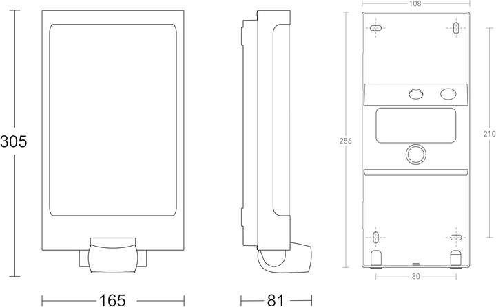 Actual product image Steinel LED sensor lamp (946 lm, IP44)
