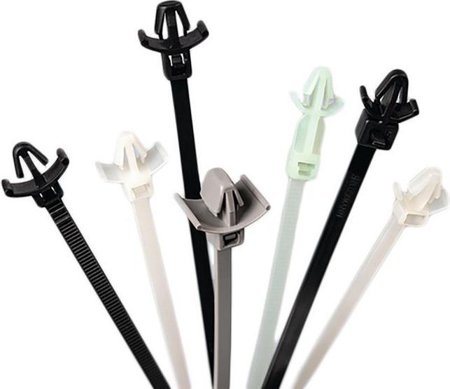 Actual product image HellermannTyton RT50SFK 1 piece arrowhead tie (Plastic cable ties, 225 mm, 1 pcs.)