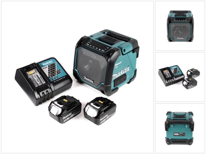 Productafbeelding Makita DMR 202 RT Bouwplaats luidspreker 18V - voor batterij- en netvoeding, met Bluetooth-functie