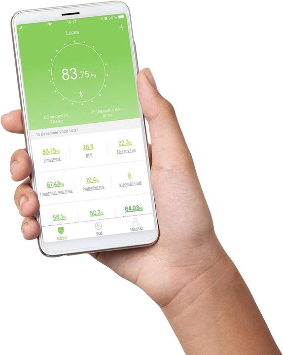 Produktbild Concept VO4000 Personenwaage Rechteck Elektronische Personenwaage (180 kg)