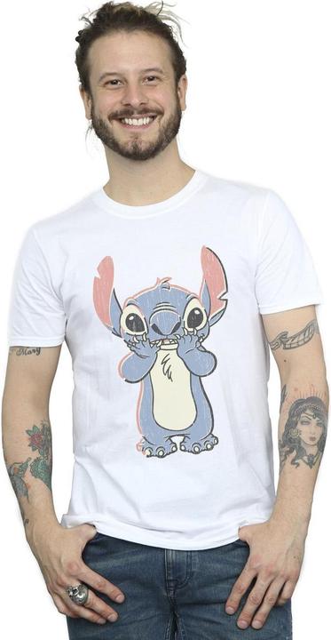 Immagine prodotto Disney Lilo And Stitch Big Print Maglietta Uomo (M)
