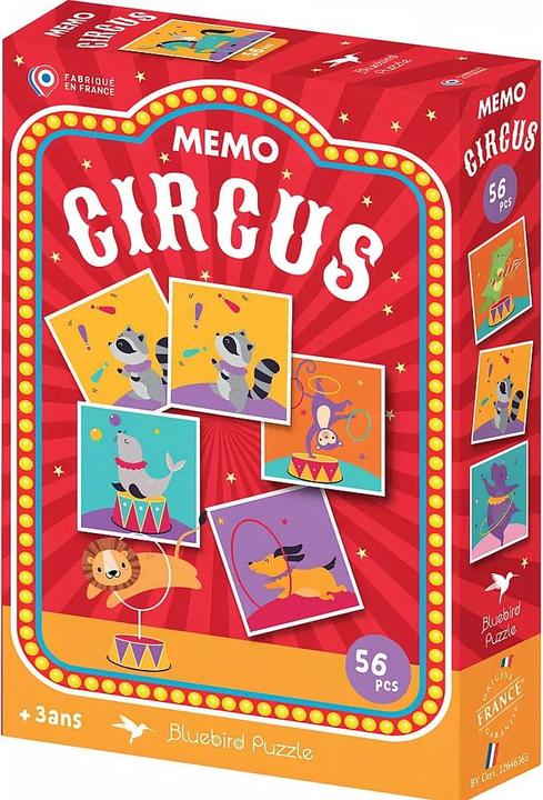 Bluebird Memory - Zirkus (56 Teile)