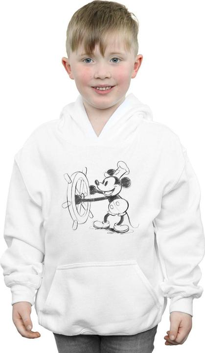 Image du produit Disney - Sweat à capuche MICKEY MOUSE STEAMBOAT SKETCH - Garçon (116)