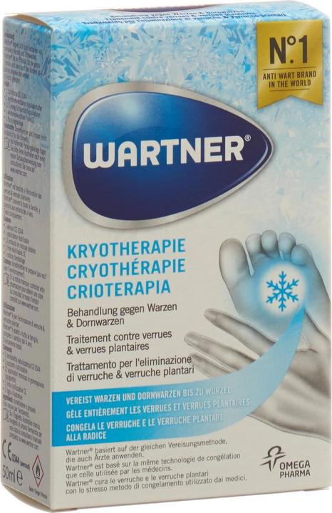 Wartner Cryothérapie (Produit anti-callosités, 50 ml)