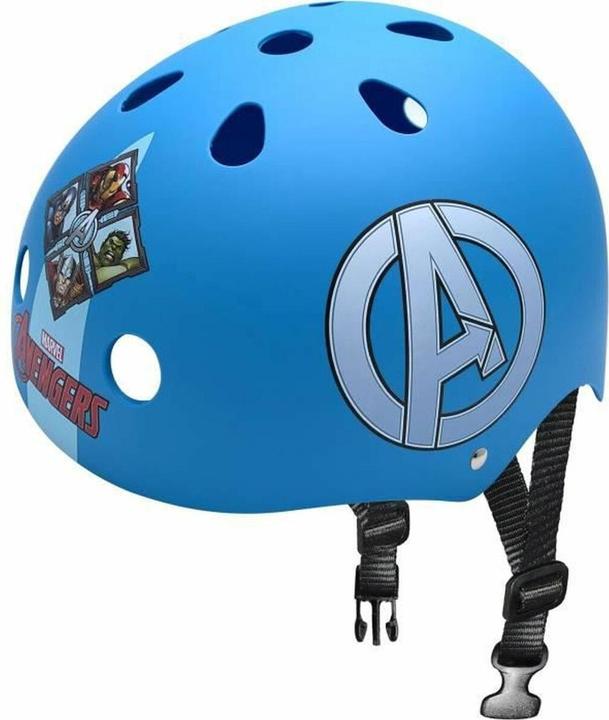 Stamp Helm AVENGERS Blau + 5 Jahre (53 - 57 cm)