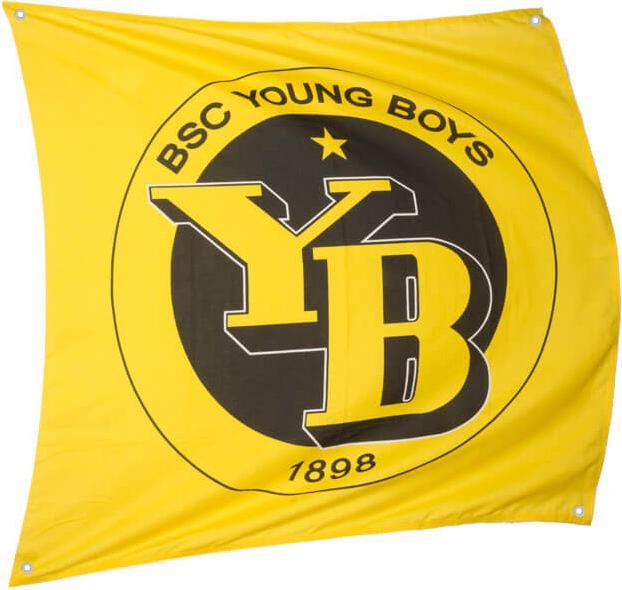 Keller Fahnen Sportfahne BSC YB official «Classic» Polyester 80x80 cm